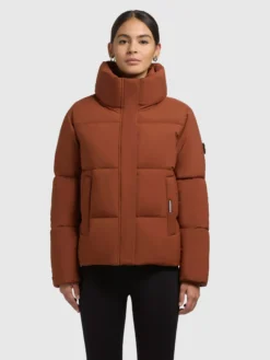 Jacke RINJA2 MATT RUSSET BROWN