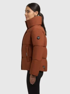 Jacke RINJA2 MATT RUSSET BROWN