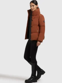 Jacke RINJA2 MATT RUSSET BROWN