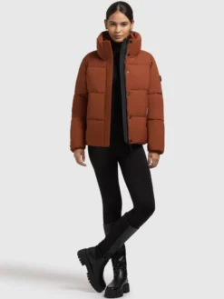 Jacke RINJA2 MATT RUSSET BROWN