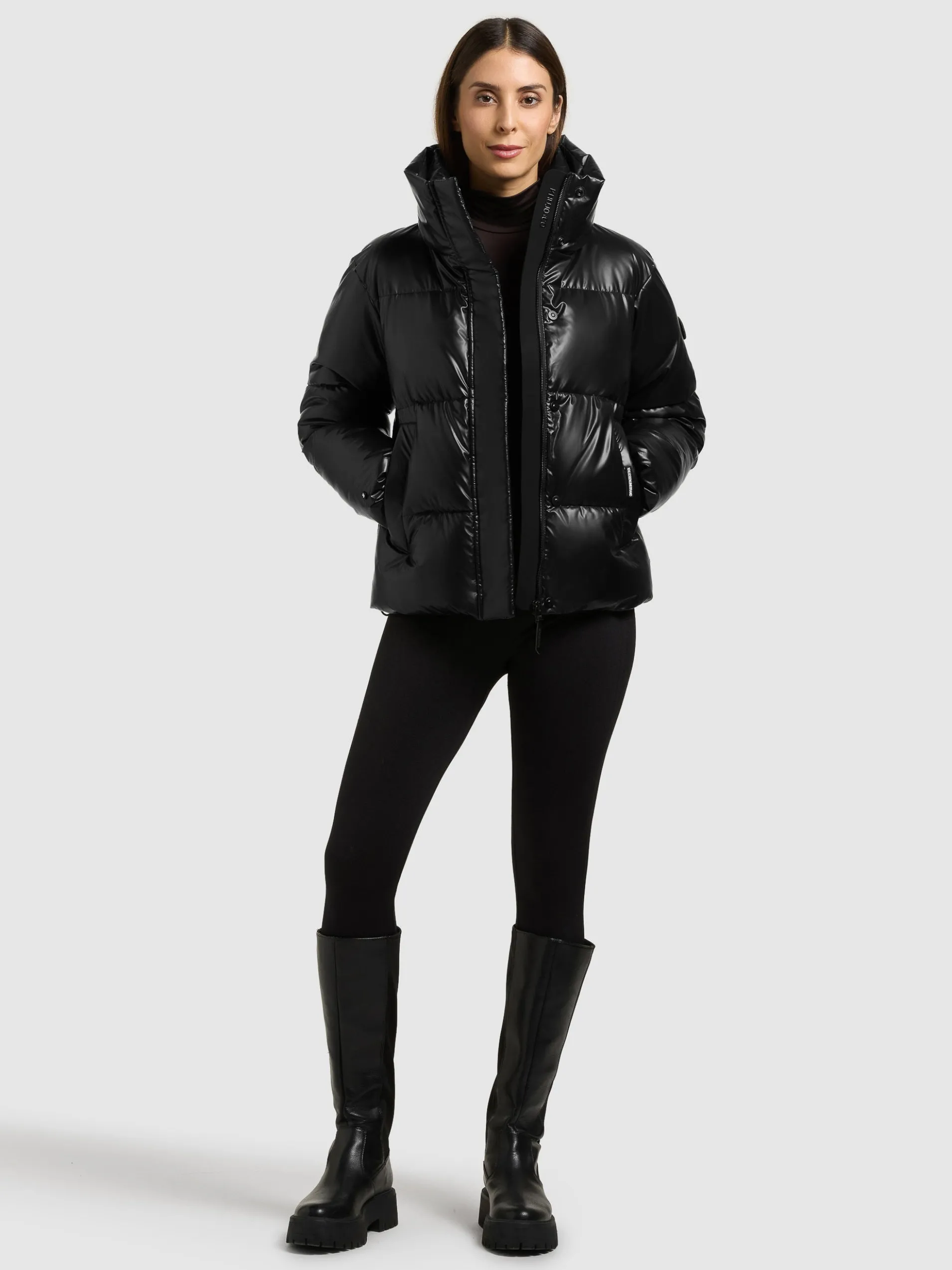 Jacke RINJA2 SHINY BLACK