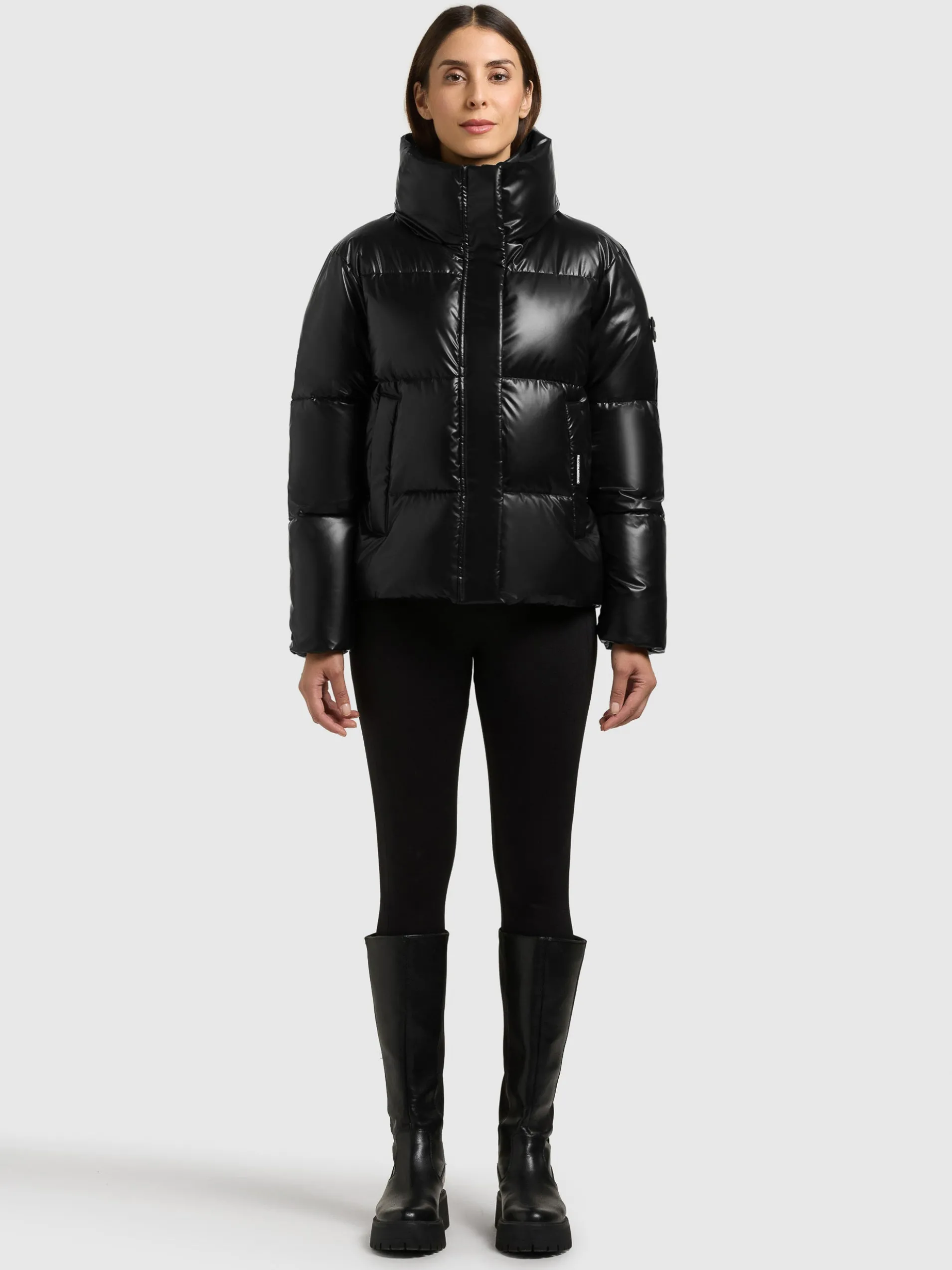 Jacke RINJA2 SHINY BLACK