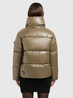 Jacke RINJA2 SHINY CANE BROWN