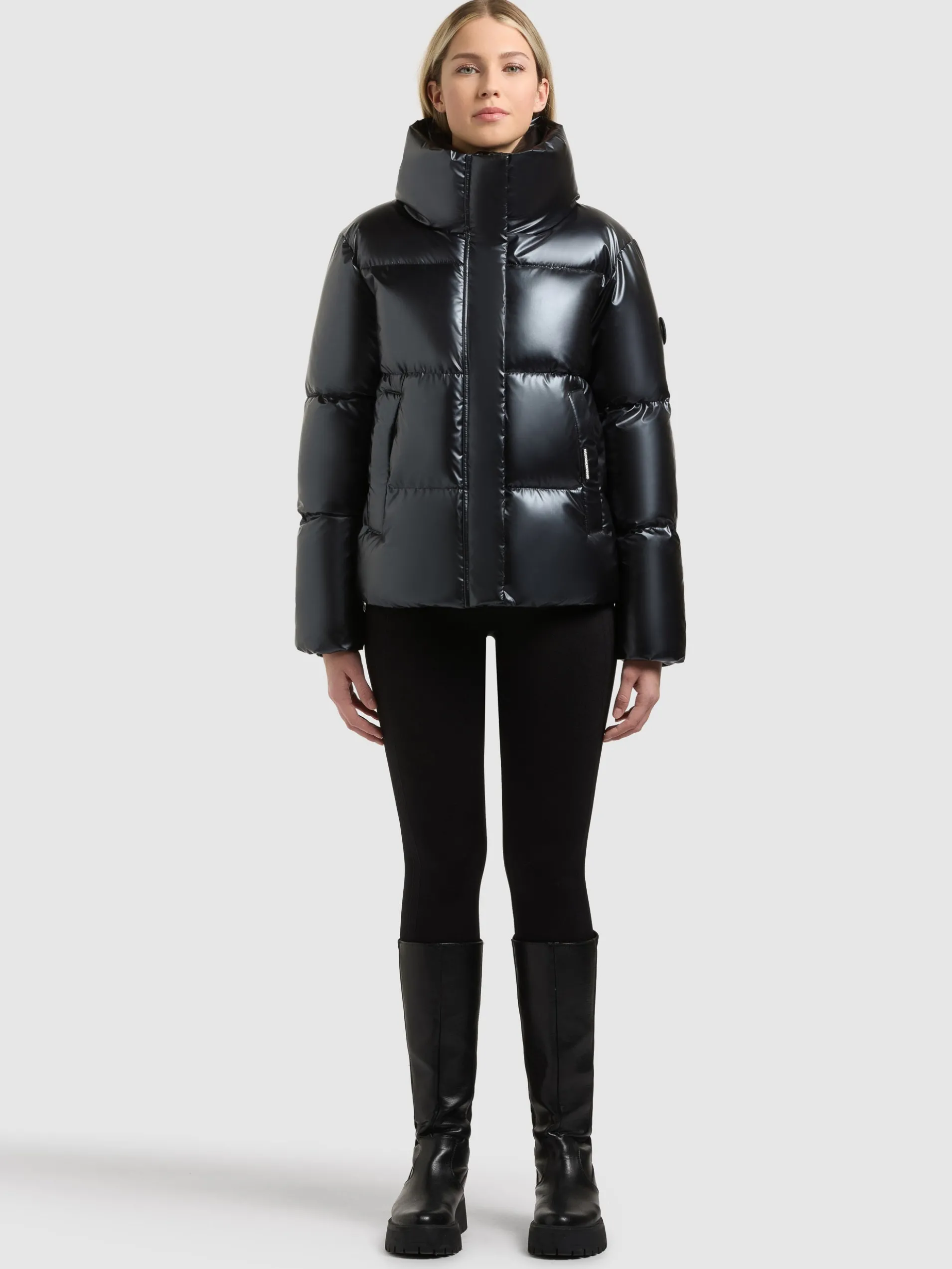 Jacke RINJA3 SHINY DEEP STEEL BLUE