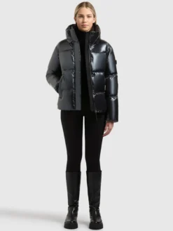 Jacke RINJA3 SHINY DEEP STEEL BLUE