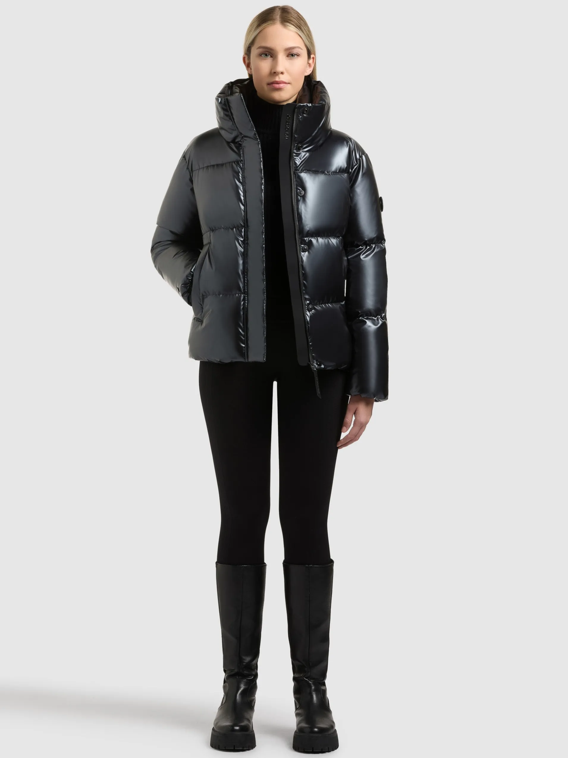 Jacke RINJA3 SHINY DEEP STEEL BLUE