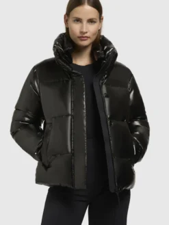 Jacke RINJA SHINY Dunkelgrau