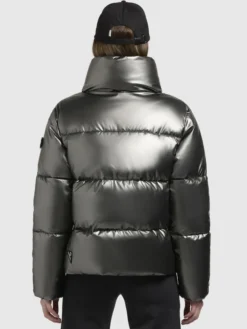 Jacke RINJA SHINY Grau