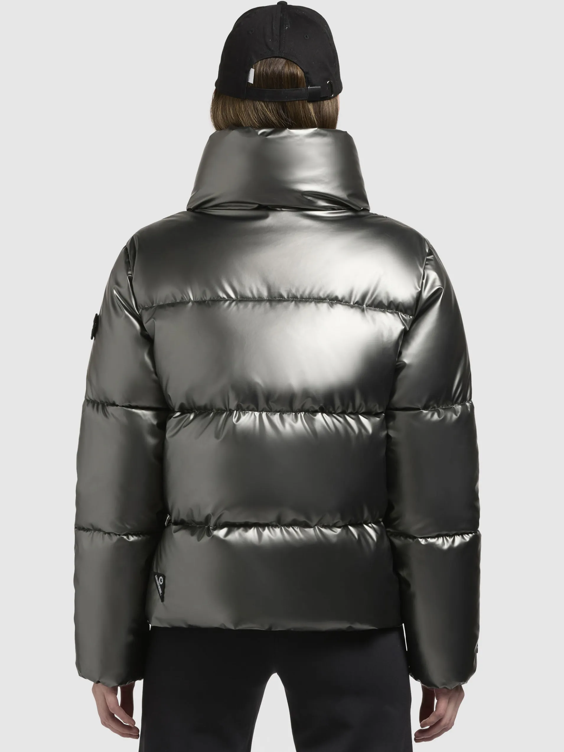 Jacke RINJA SHINY Grau