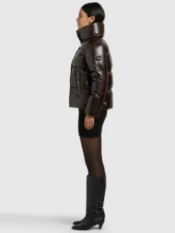 Jacke RINJA2 SHINY MOODY PLUM