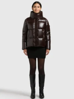 Jacke RINJA2 SHINY MOODY PLUM