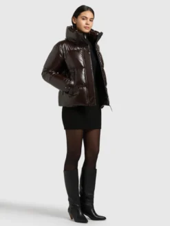 Jacke RINJA2 SHINY MOODY PLUM