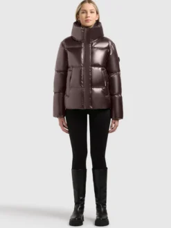 Jacke RINJA3 SHINY MOODY PLUM