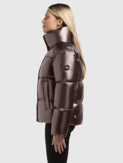 Jacke RINJA3 SHINY MOODY PLUM
