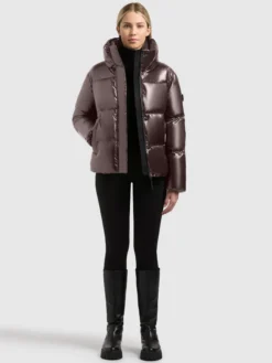 Jacke RINJA3 SHINY MOODY PLUM