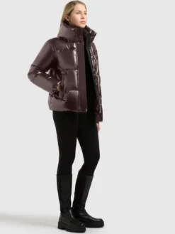 Jacke RINJA3 SHINY MOODY PLUM