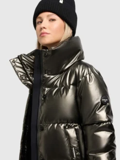 Jacke RINJA2 SHINY MUD BROWN