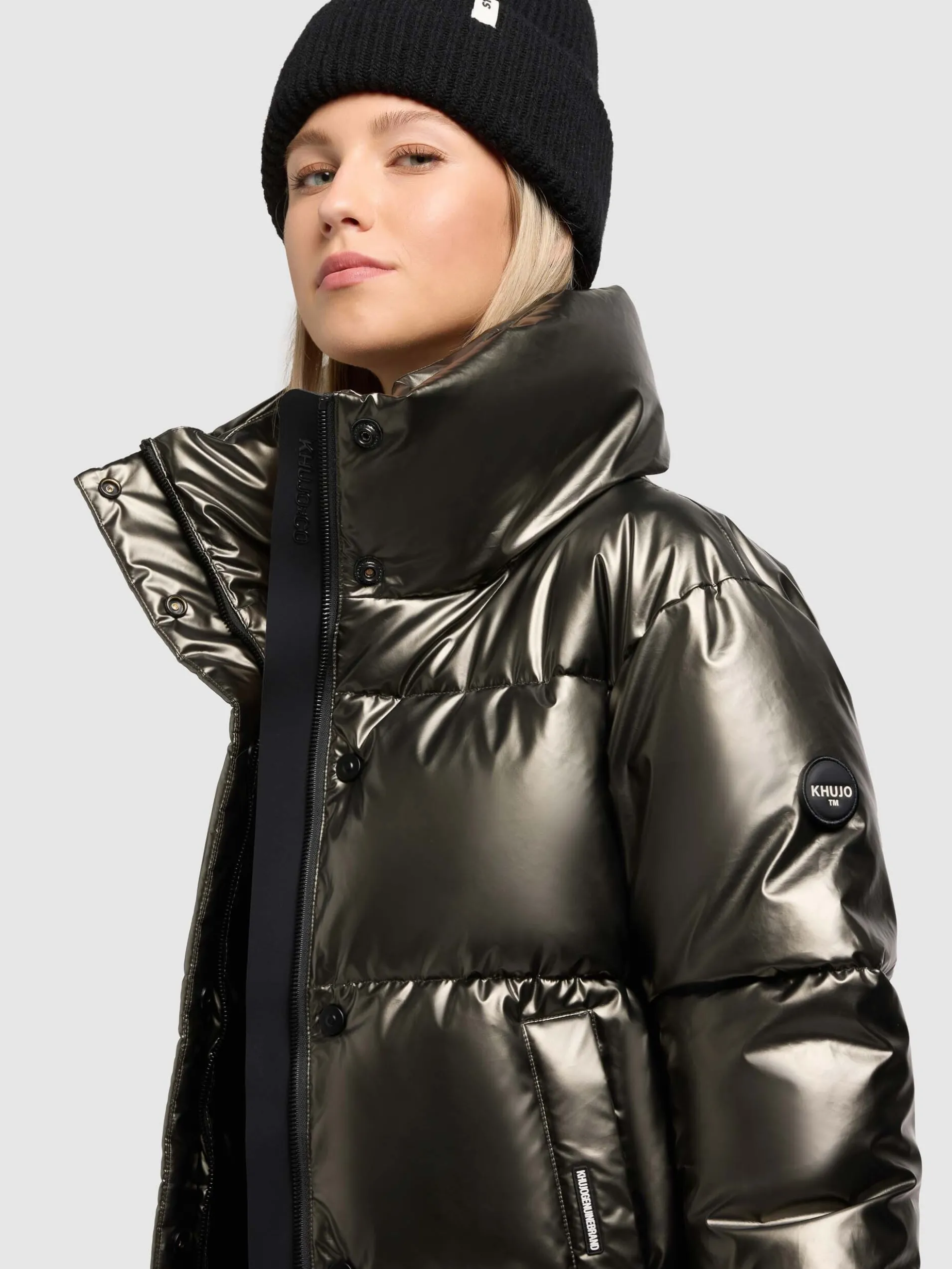 Jacke RINJA2 SHINY MUD BROWN