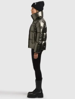 Jacke RINJA2 SHINY MUD BROWN