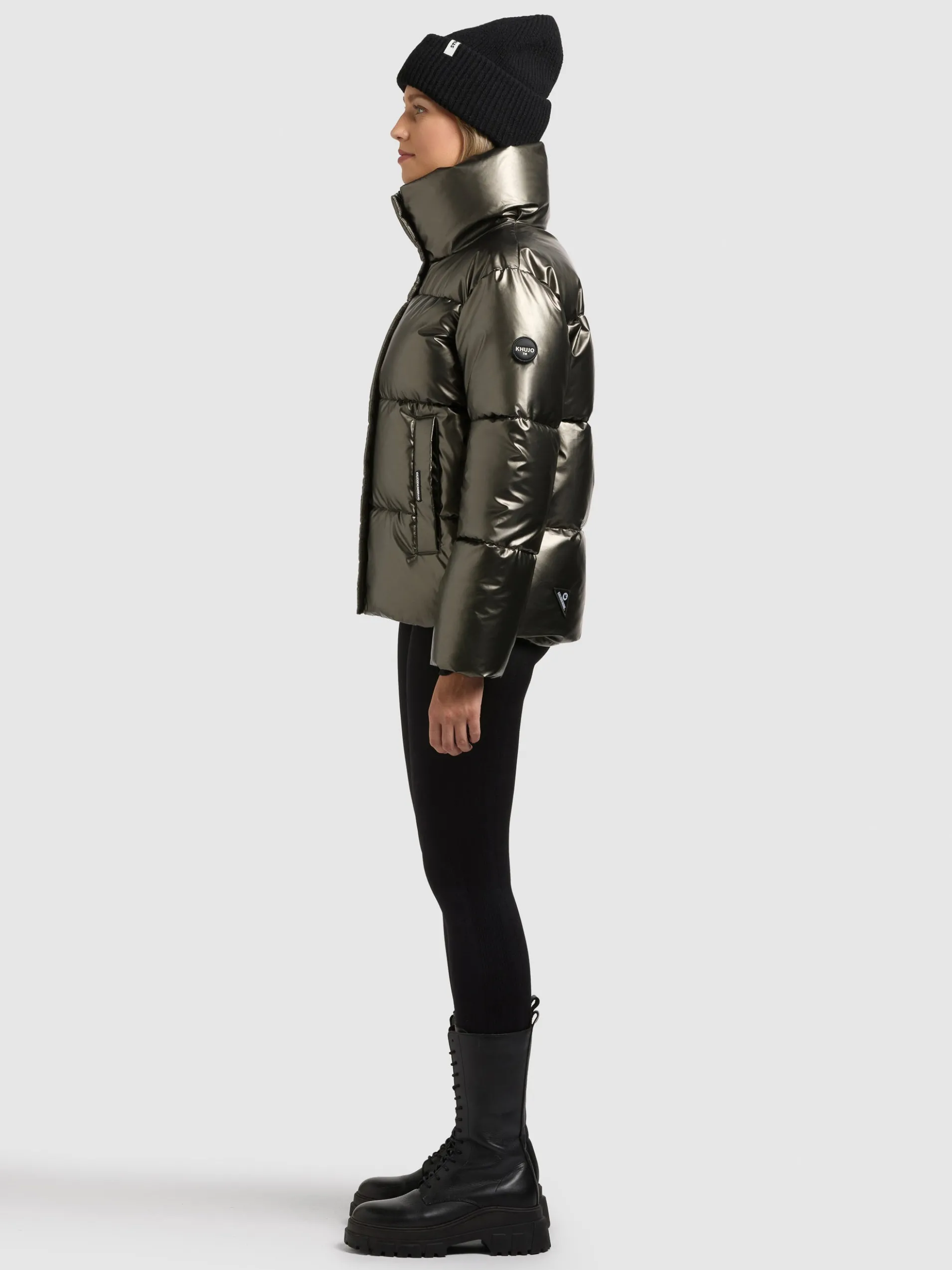 Jacke RINJA2 SHINY MUD BROWN