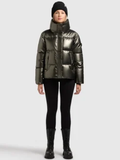 Jacke RINJA2 SHINY MUD BROWN