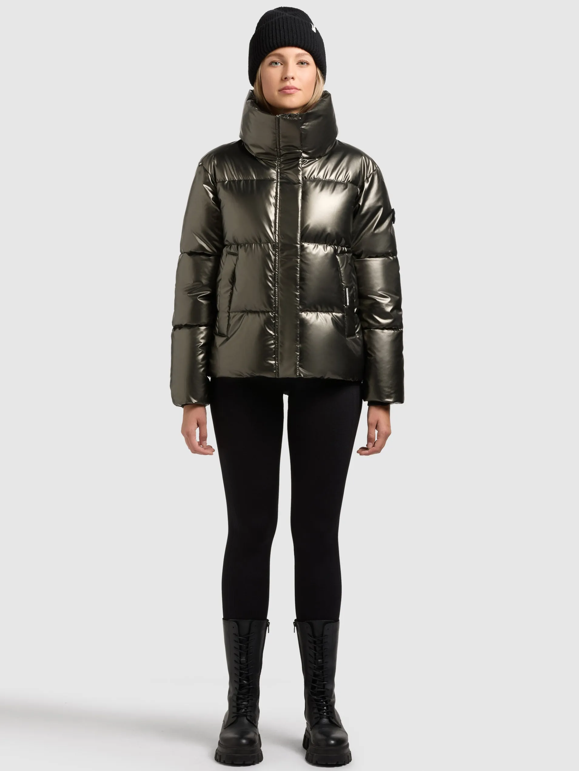 Jacke RINJA2 SHINY MUD BROWN