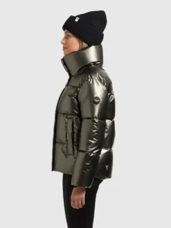 Jacke RINJA2 SHINY MUD BROWN