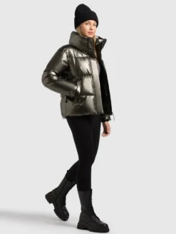 Jacke RINJA2 SHINY MUD BROWN
