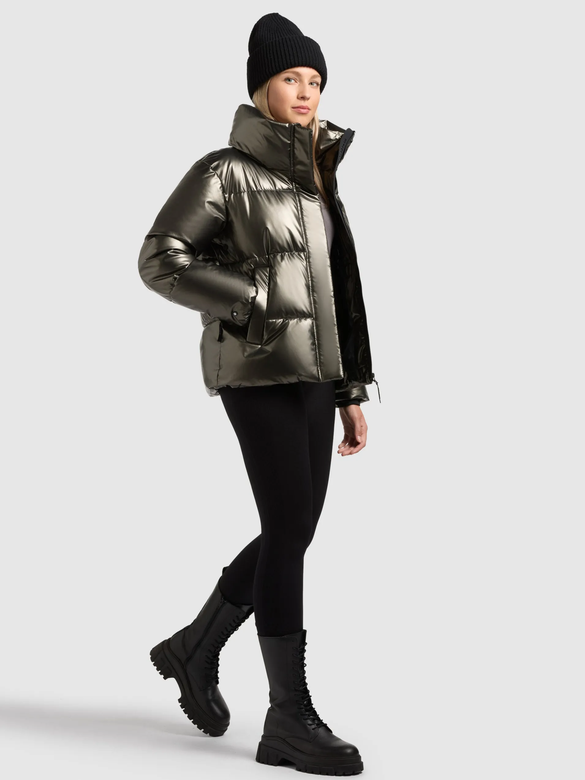Jacke RINJA2 SHINY MUD BROWN