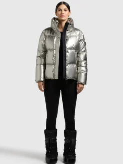 Jacke RINJA2 SHINY ROYAL SILVER