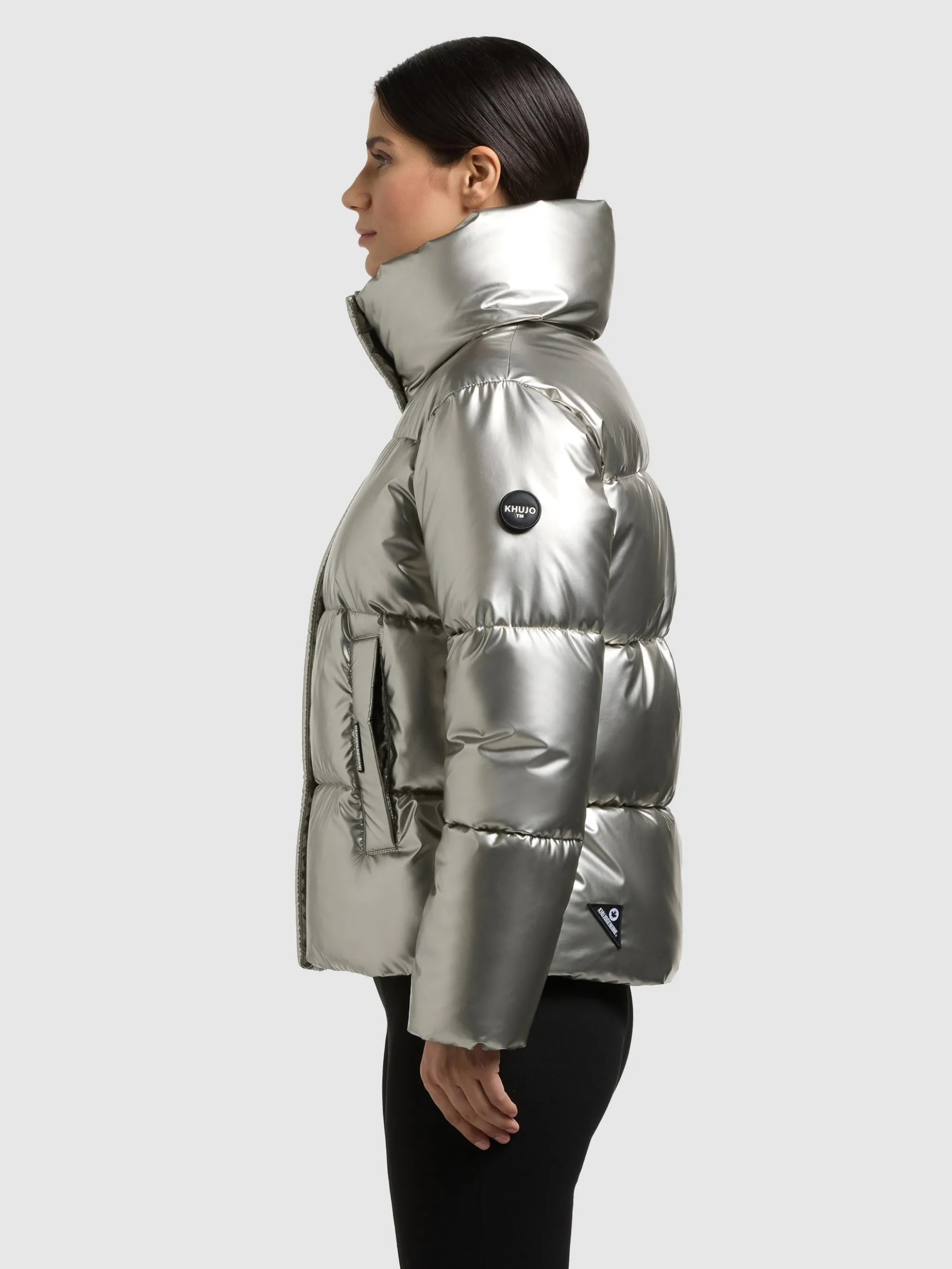 Jacke RINJA2 SHINY ROYAL SILVER