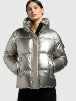 Jacke RINJA2 SHINY ROYAL SILVER