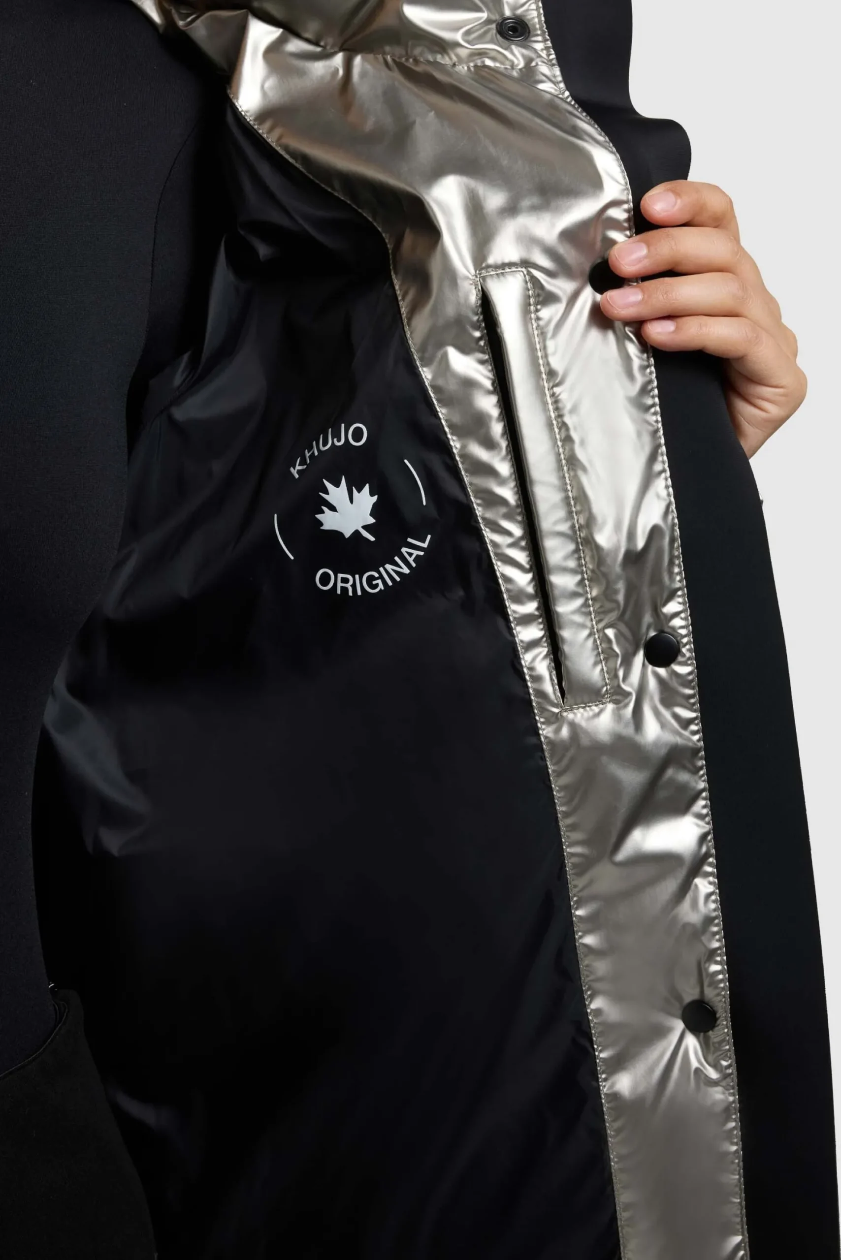 Jacke RINJA2 SHINY ROYAL SILVER