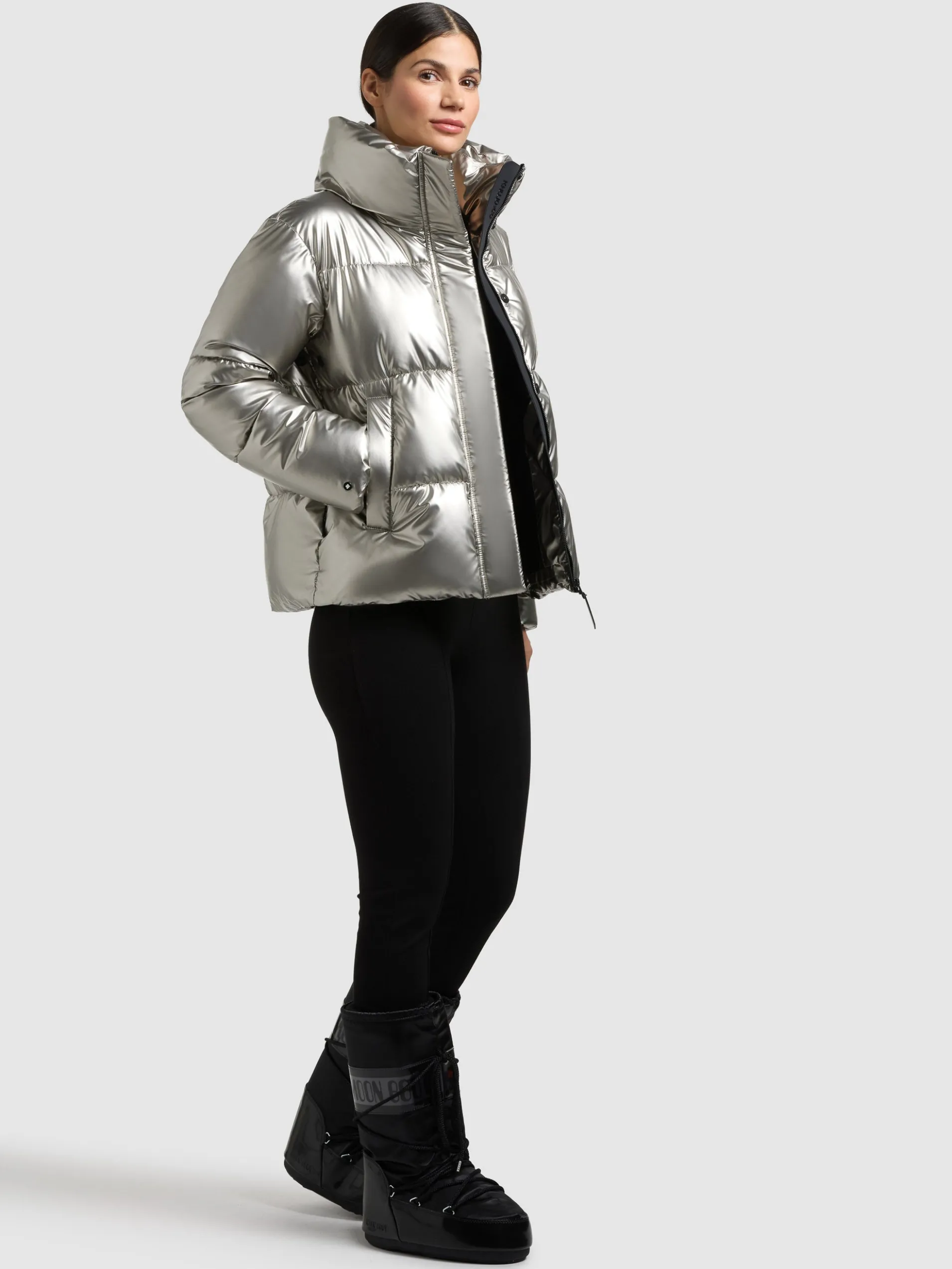 Jacke RINJA2 SHINY ROYAL SILVER