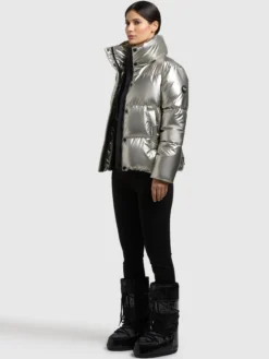 Jacke RINJA2 SHINY ROYAL SILVER