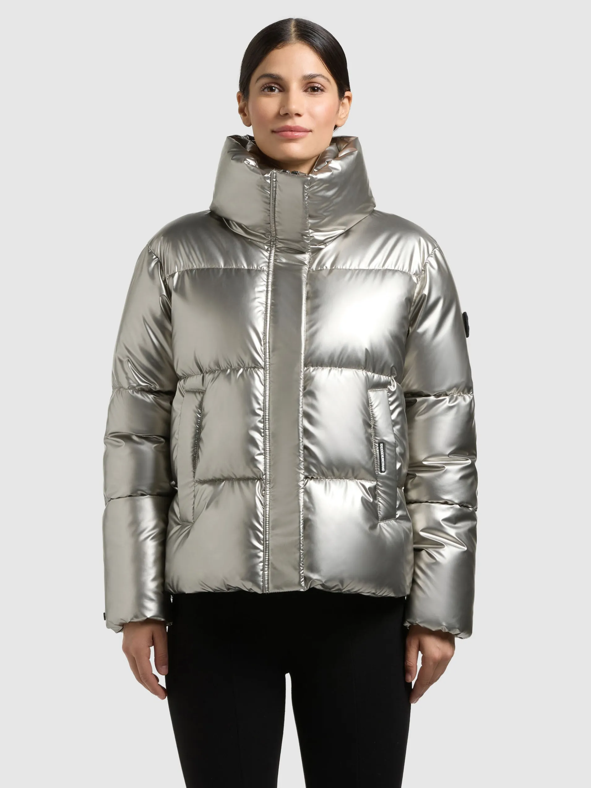 Jacke RINJA2 SHINY ROYAL SILVER