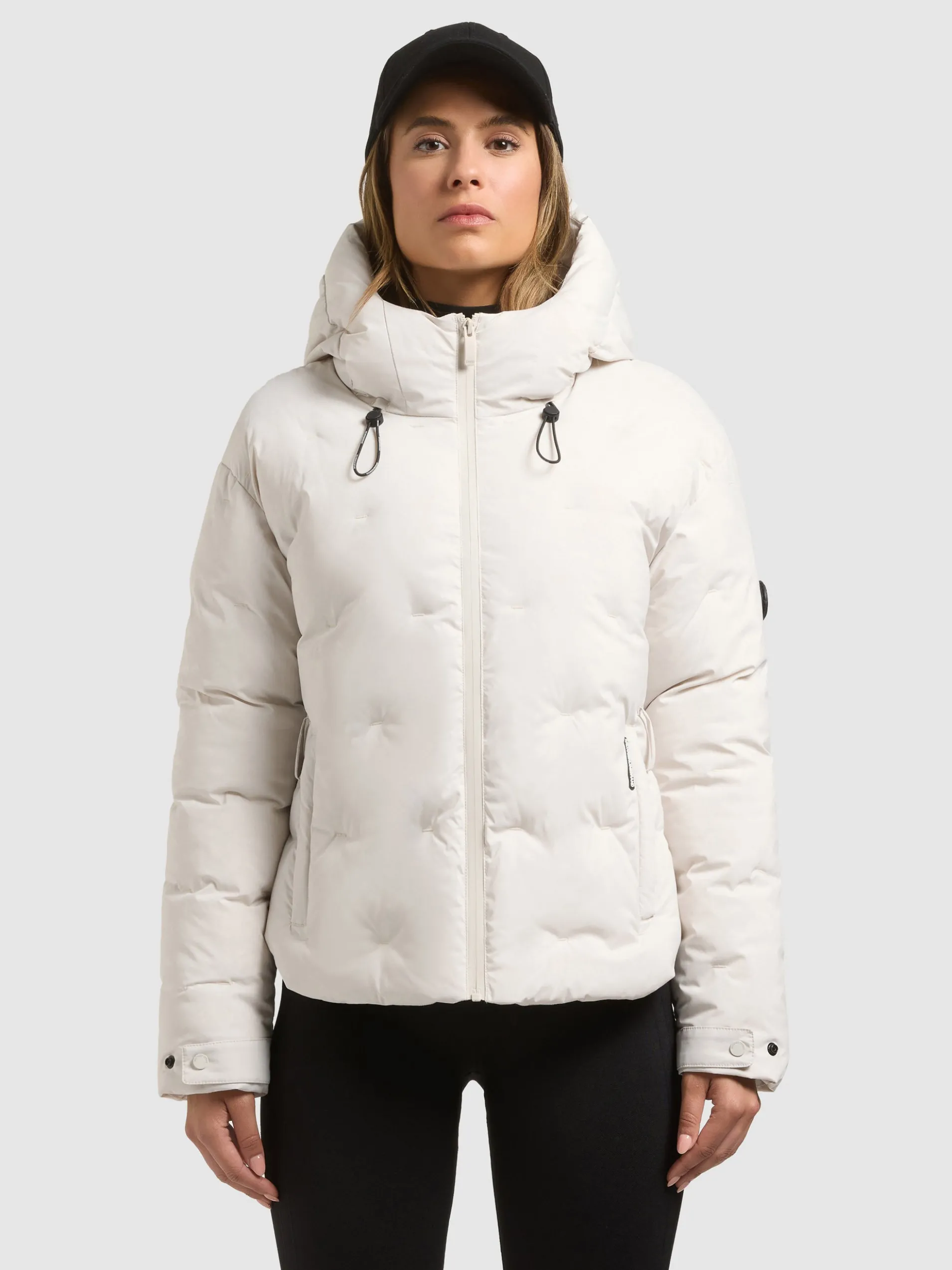 Jacke ROSELYN WITH BAG COTTON CREAM