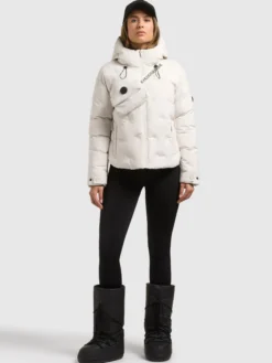Jacke ROSELYN WITH BAG COTTON CREAM