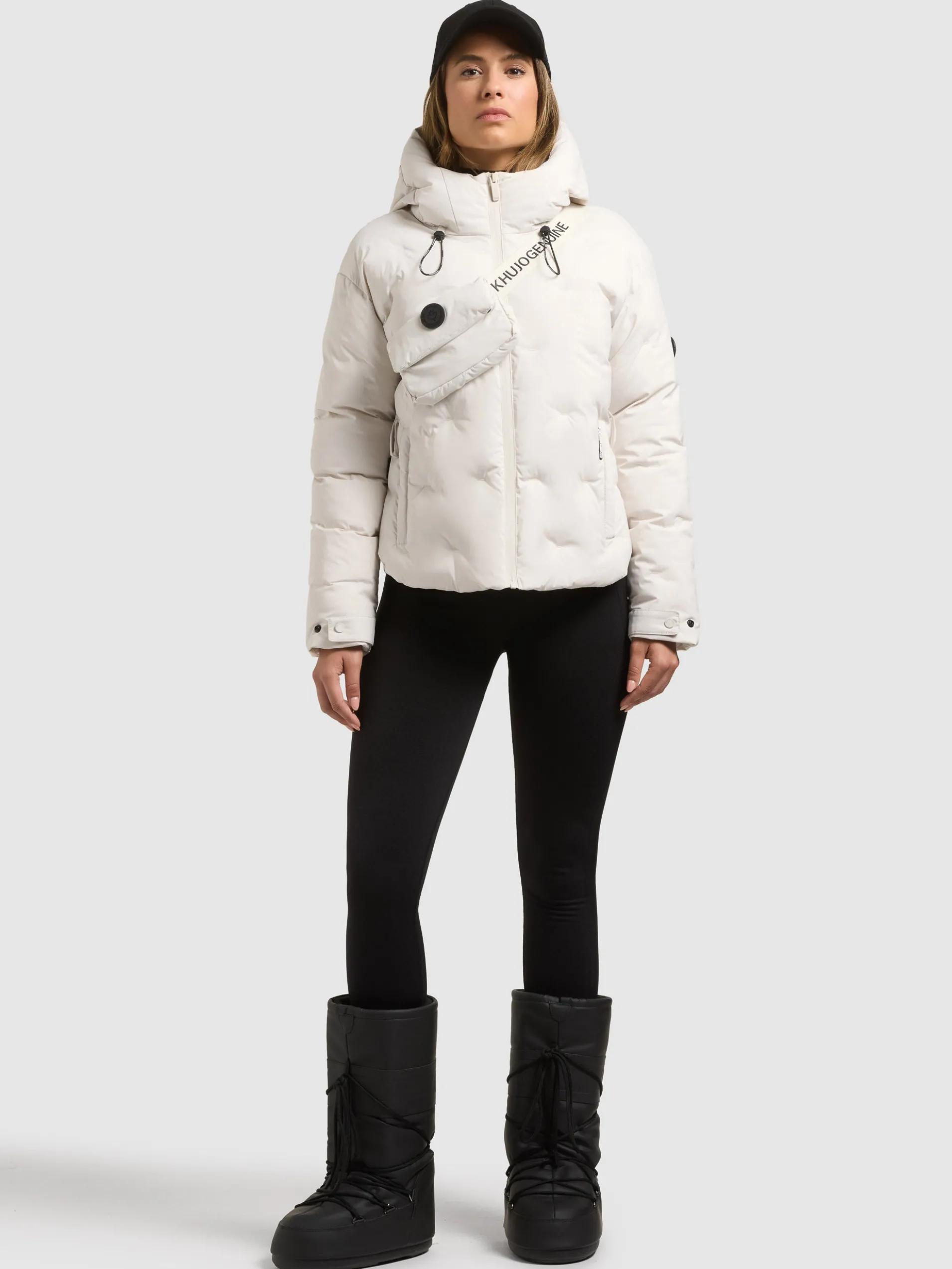 Jacke ROSELYN WITH BAG COTTON CREAM