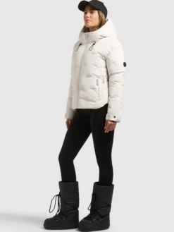 Jacke ROSELYN WITH BAG COTTON CREAM
