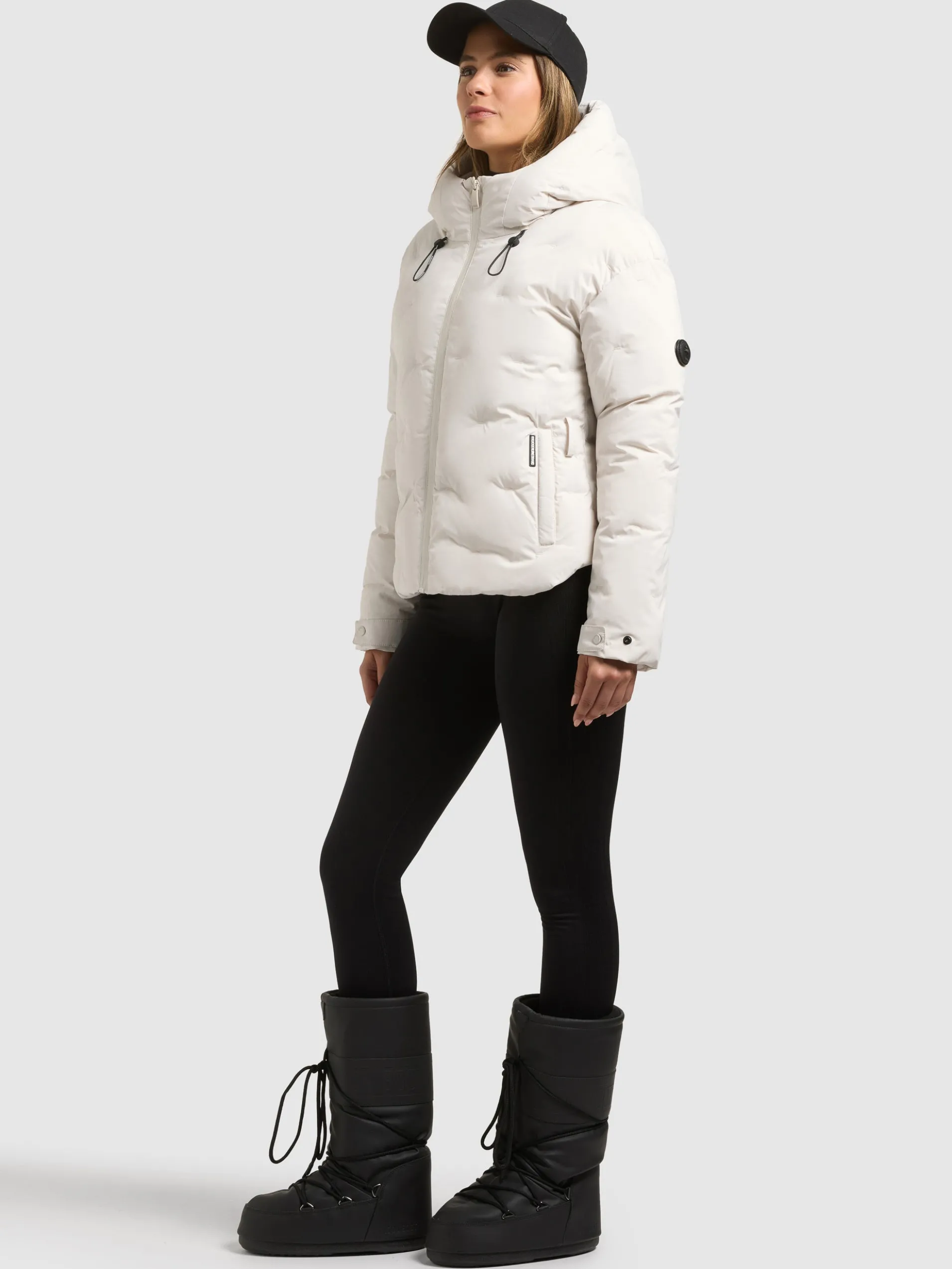 Jacke ROSELYN WITH BAG COTTON CREAM