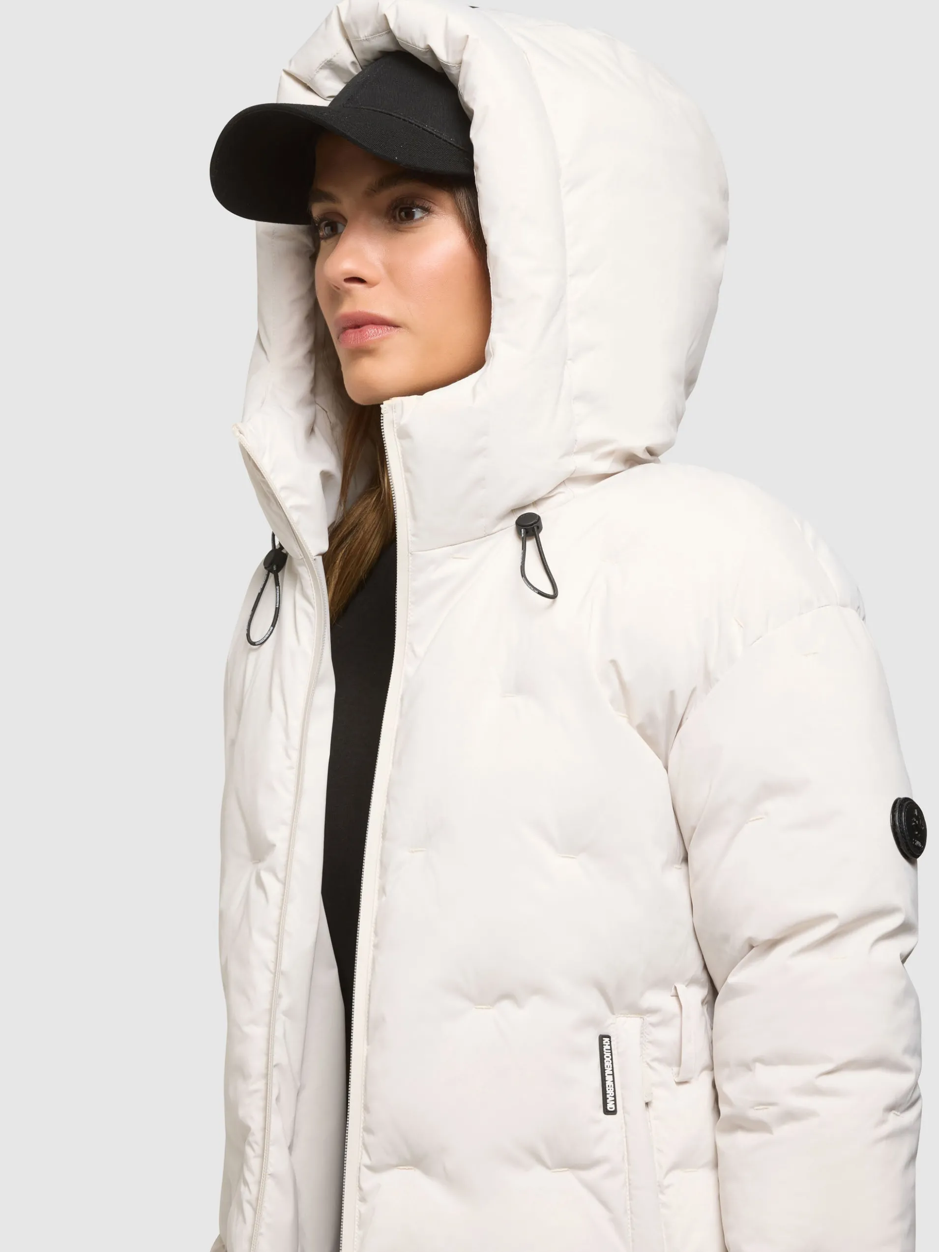 Jacke ROSELYN WITH BAG COTTON CREAM