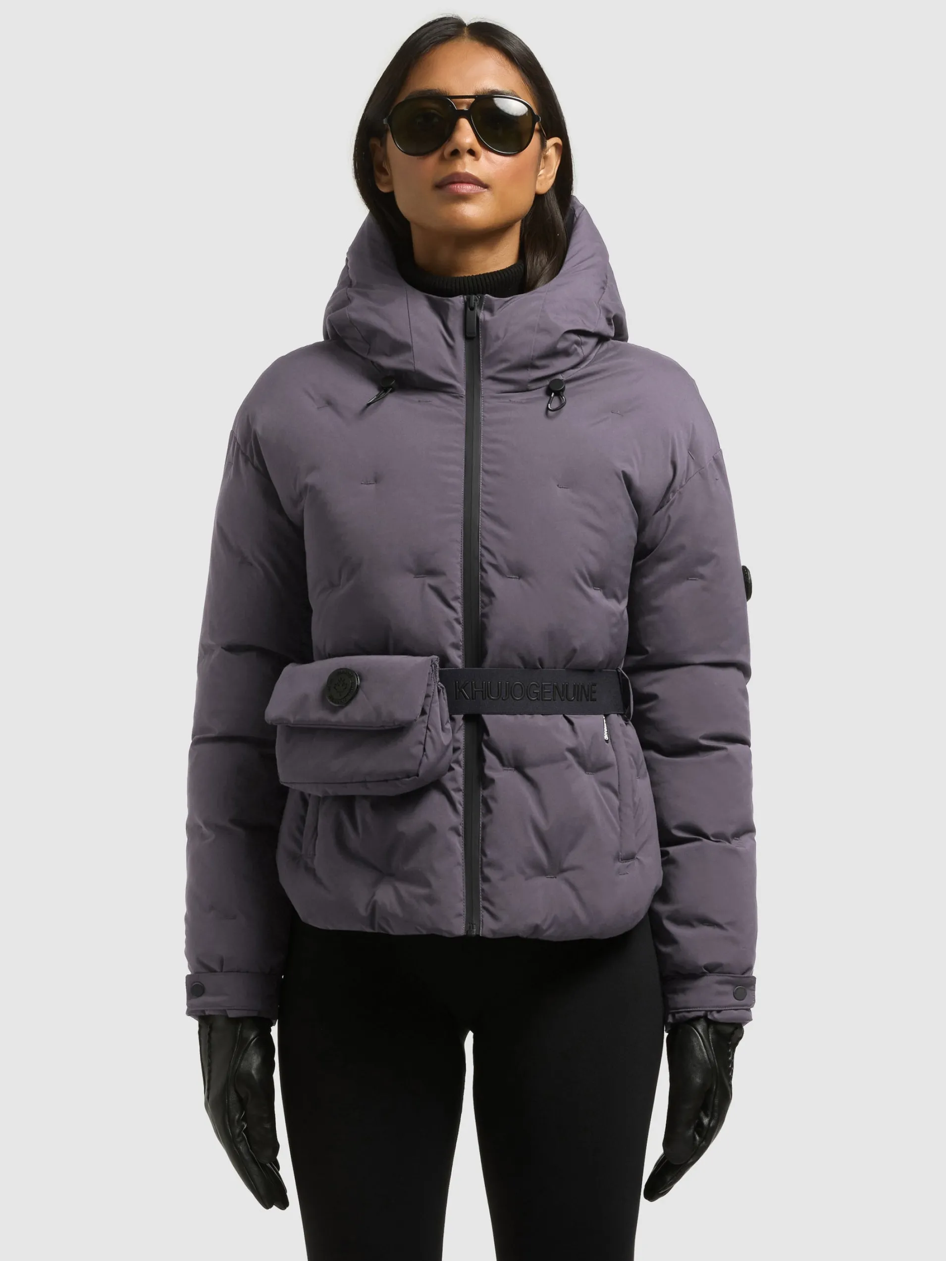 Jacke ROSELYN WITH BAG LAVENDER FOG