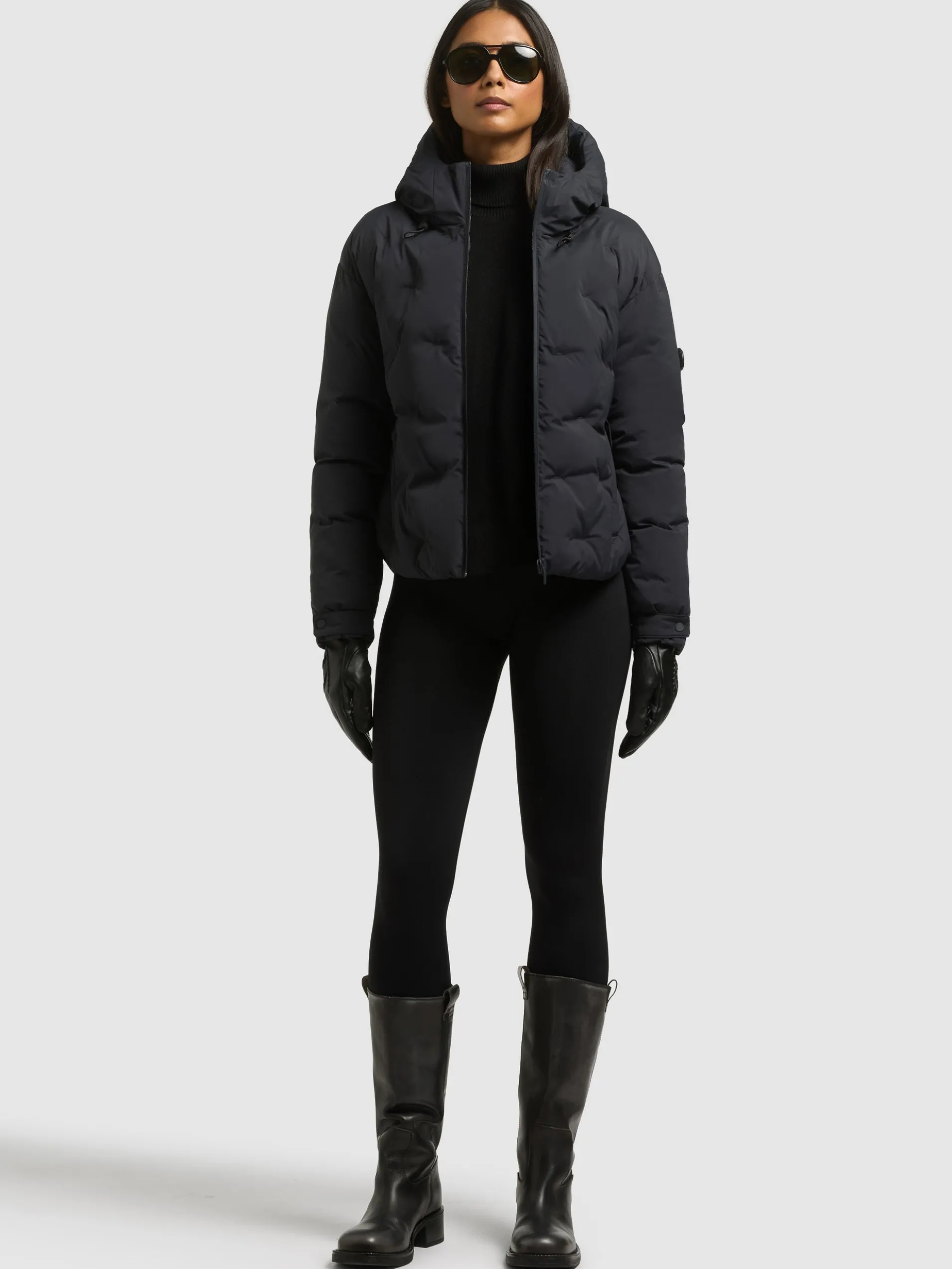 Jacke ROSELYN WITH BAG NIGHTFALL NAVY