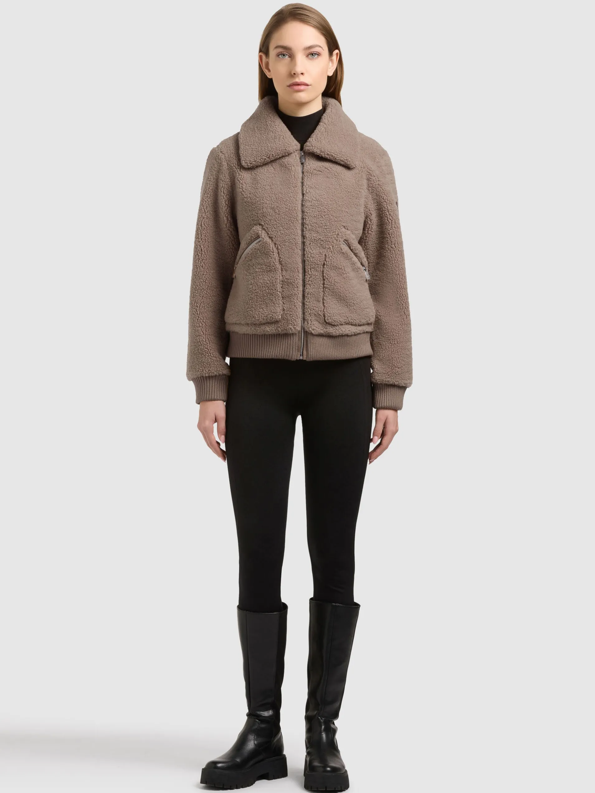 Jacke ROWYN TAUPE GREY