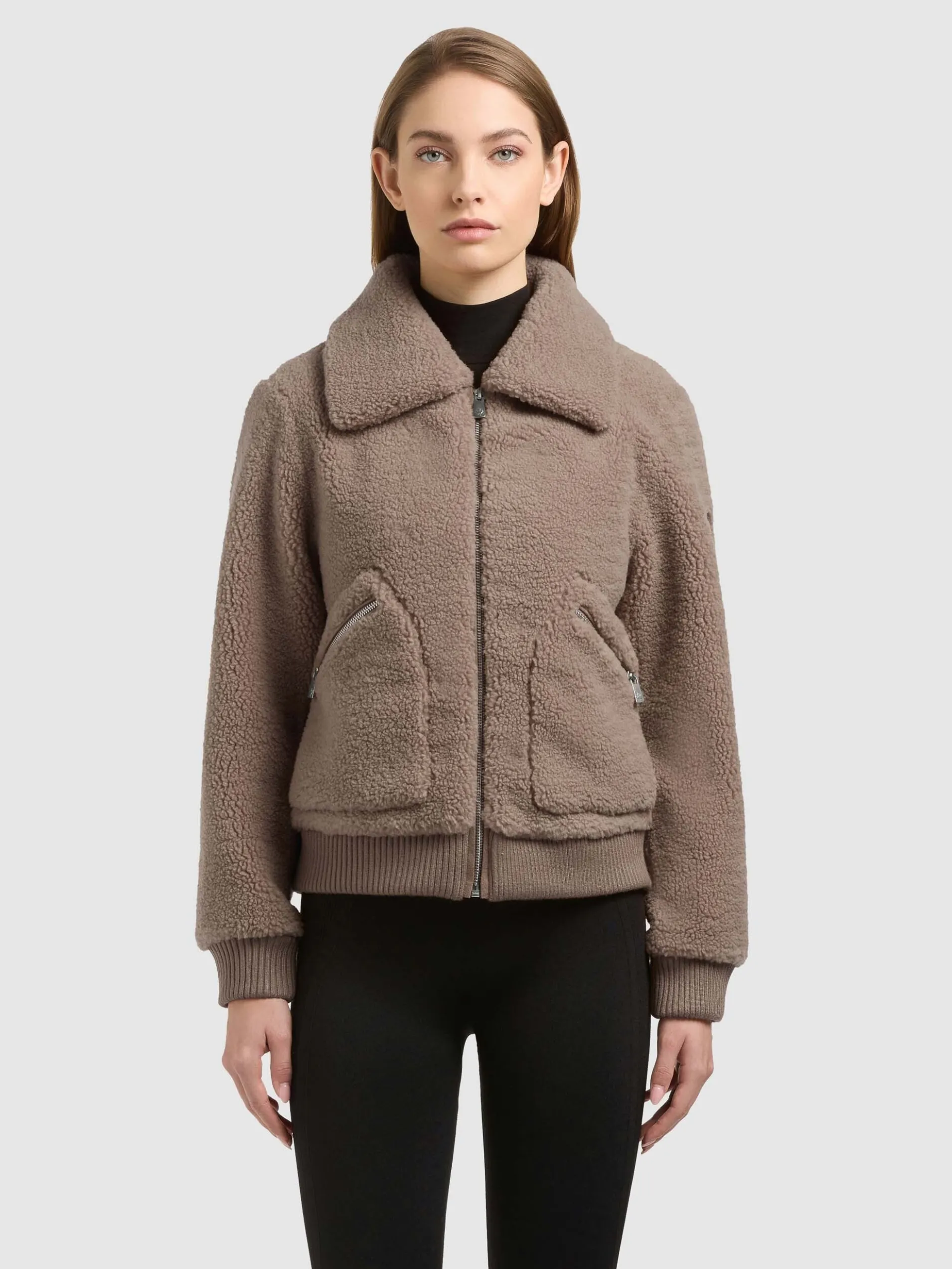 Jacke ROWYN TAUPE GREY