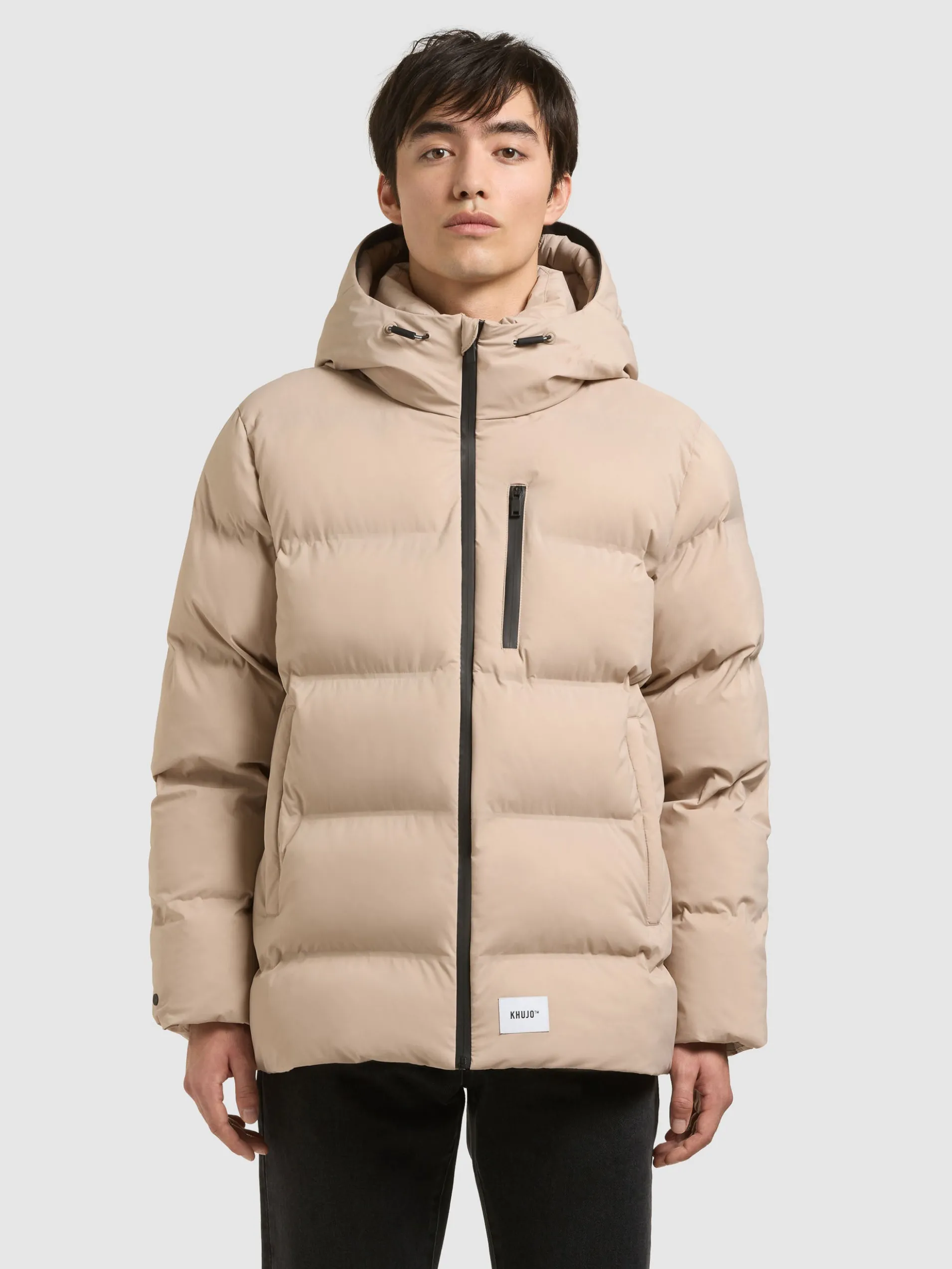 Jacke SILAS4 ALMOND BEIGE