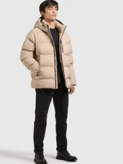 Jacke SILAS4 ALMOND BEIGE