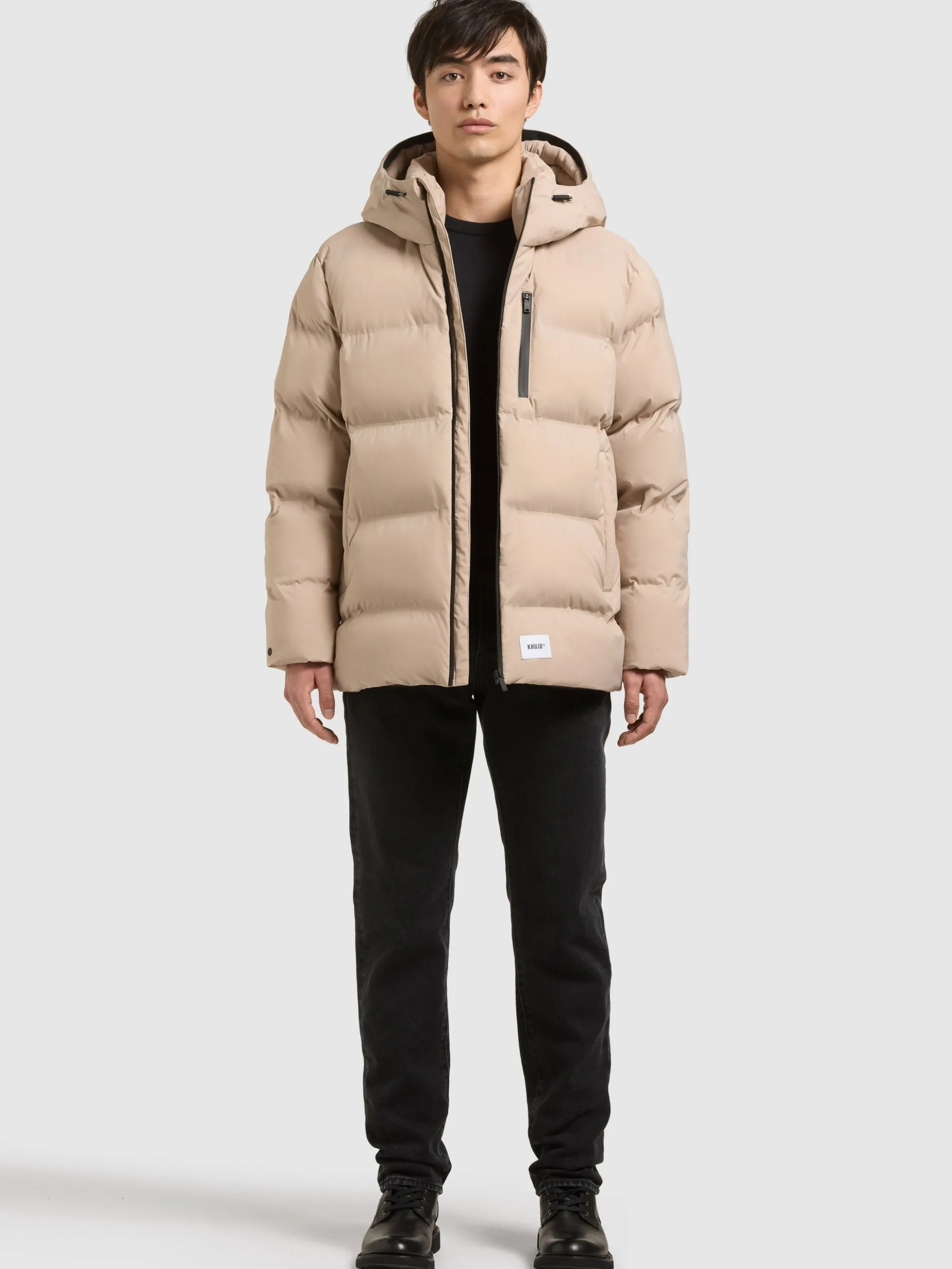 Jacke SILAS4 ALMOND BEIGE