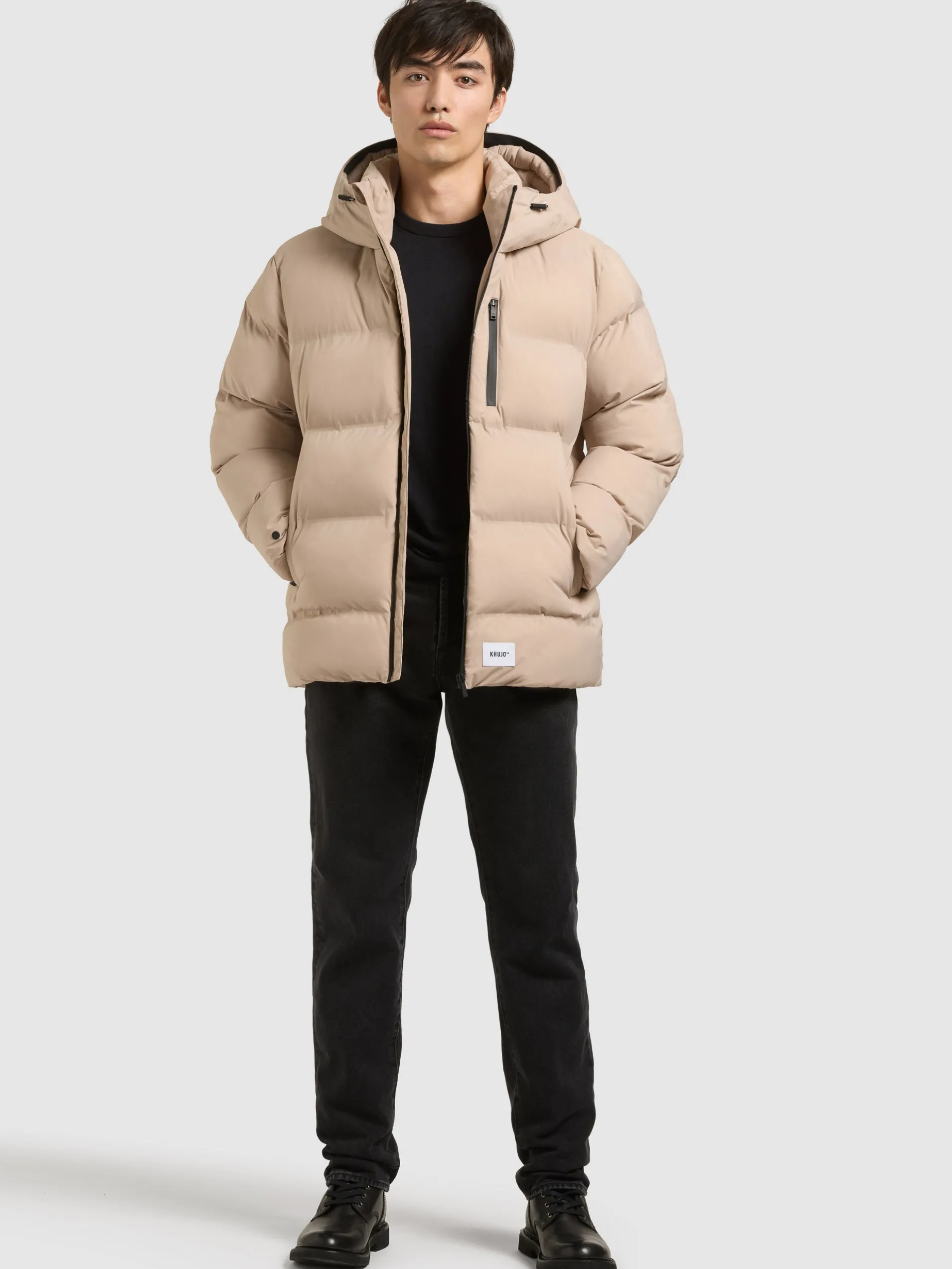 Jacke SILAS4 ALMOND BEIGE